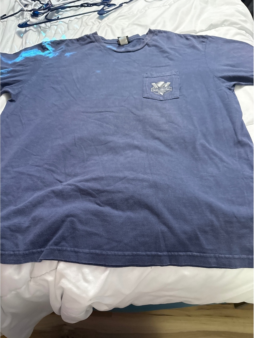 Harley-Davidson Men's 2X Navy Blue Las Vegas Graphic T-Shirt